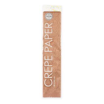 Crepepapir Rose Gold, 50x250cm