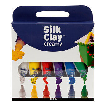 Silk Clay Kremete Standardfarger, 6x35 ml