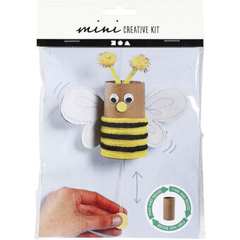 Mini Creative Kit - Toalettrull Hengende Bie