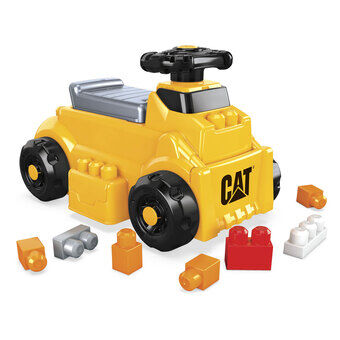 Mega Bloks cat build n play ride-on bil med murstein