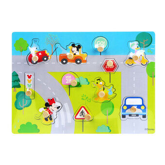 Disney Mickey mouse boble puslespill tre, 12 stk.