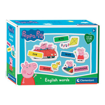 Clementoni Peppa Pig - første engelske ord