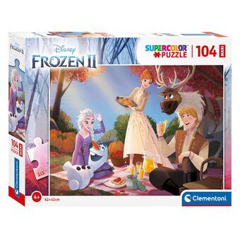 Clementoni maxi puslespill Disney Frozen, 104 stk.