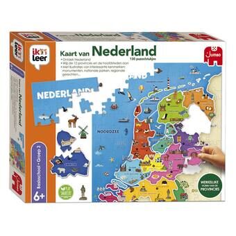 Jeg lærer et kart over Nederland