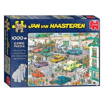 Jan van haasteren puslespill - Jumbo går på shopping, 1000 stk.