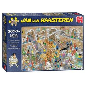 Jan van haasteren puslespill - museum, 3000 brikker.