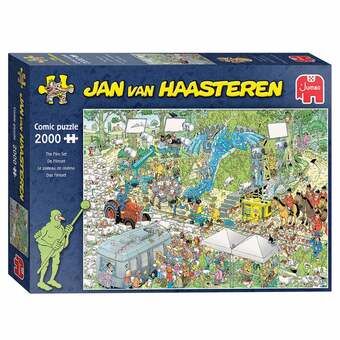 Jan van haasteren puslespill - filmsettet, 2000 biter.