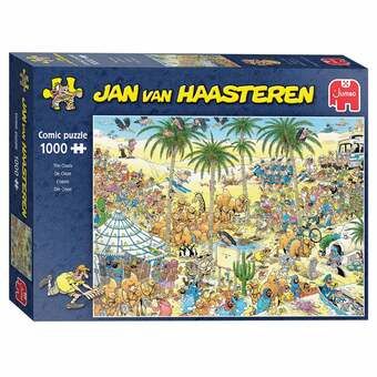 Jan van haasteren puslespill - oasen, 1000 brikker.