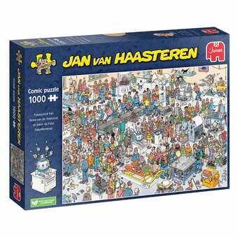 Jan van haasteren puslespill - fremtidens messe, 1000 brikker.