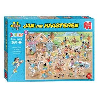 Jan van haasteren puslespill junior - rideskolen, 360 stk.