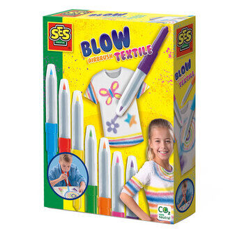 Se blow airbrush penner - tekstil