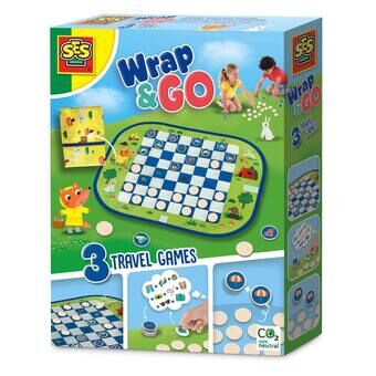 Ses wrap and go travel game, 3in1