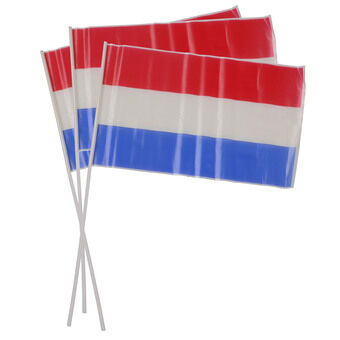 Håndflagg Nederland, 12 stk.