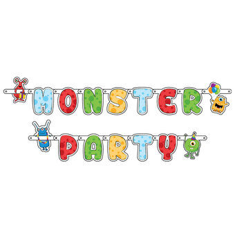 Brev guirland Monster Party