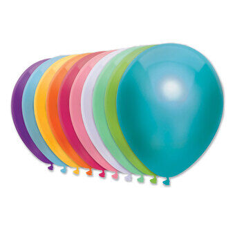 Ballonger 10 neonfarger, 10 stk.