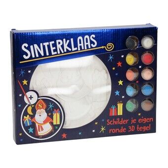 Mal din egen Sinterklaas 3D-flis