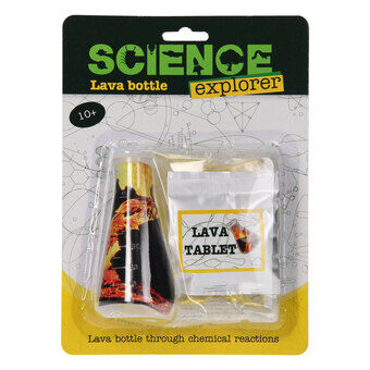 Vitenskapsforsker som lager lava