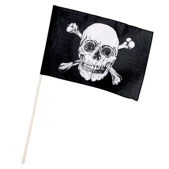 Pirat vinker flagg