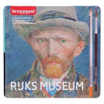 Bruynzeel rijksmuseum akvarellblyanter, 24 stk.