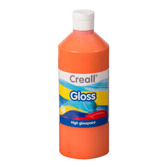 Creall gloss gloss maling oransje, 500ml