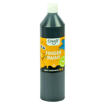 Creall Fingermaling, Svart, uten konserveringsmiddel, 750 ml