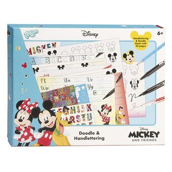 Totum Mickey mouse - doodle- og håndskriftsett