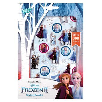 Totum Disney Frozen 2 - Klistremerkeark, 4stk.