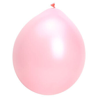 Rosa ballonger, 10 stk.