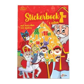 Klistremerk bok Sinterklaas