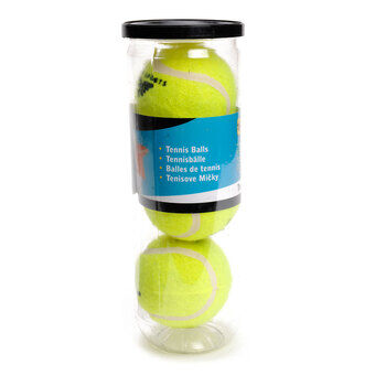 Tennisballer i rør, 3 stk.