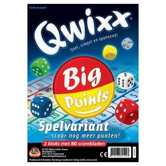 Qwixx-utvidelse - gode poeng