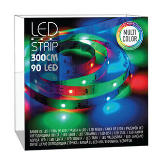 LED-strip 90 LED, flerfarget, 300 cm