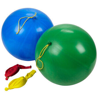 Spill og festballonger, 18 stk.