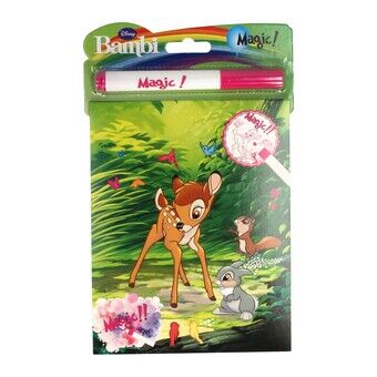 Walt Disney magic ink malebok bambi