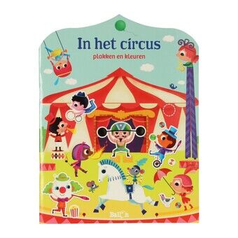 Lim inn og fargelegg i sirkuset