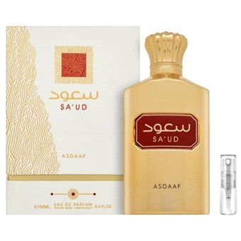 Lattafa Asdaaf Sa\'ud - Eau De Parfum - Duftprøve - 2 ml