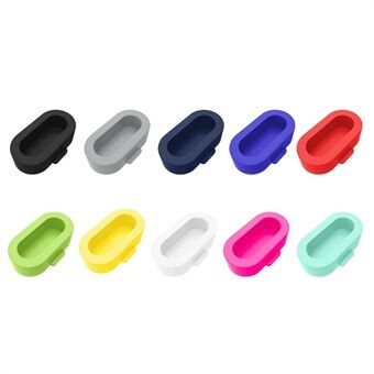 10 STK silikon antistøvplugg for Garmin Fenix 5S / 5 / 5X [10 farger / pakke]