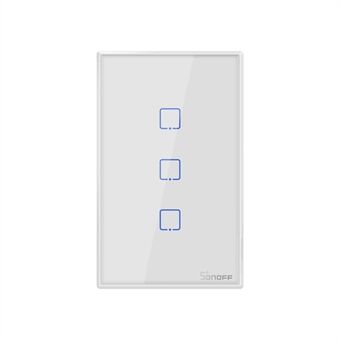 SONOFF T2US3C-TX US Plug 3 Gang Wireless WiFi Smart Touch Light Switch