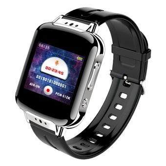 S11 8GB Digital Watch Design 1,8 tommers skjerm Lydopptak E-bok Lesing Bluetooth HiFi MP3 Musikkspiller Skritteller Stemmeopptaker