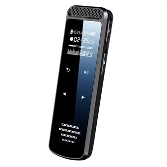 Q55 8GB stemme-til-tekst berøringsskjerm lydopptaker Sinklegering MP3-avspilling Én-tasts opptak Stemmeopptaksenhet for forelesninger Møter Klasser