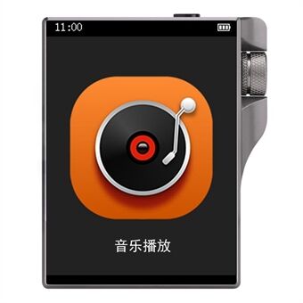 YOPHOON Q3 HiFi DSD Tapsfri dekoding MP3 musikkspiller Bluetooth 2,4-tommers berøringsskjerm bærbar walkman