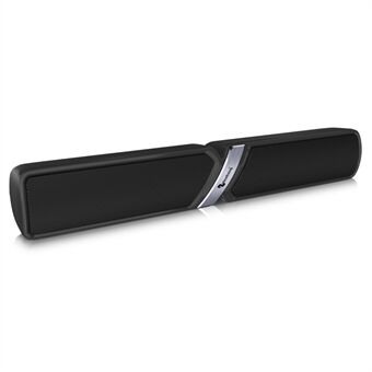NR-6017 Bluetooth trådløs høyttaler 10W mini bærbar Outdoor høyttaler med mikrofonstøtte USB-stasjon/TF-kort - svart