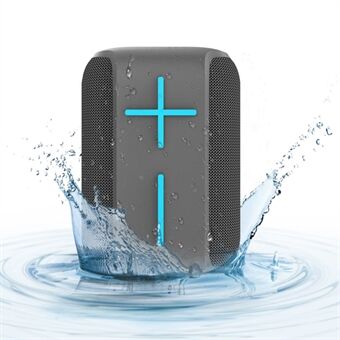 HOPESTAR P16 bærbar Outdoor oppladbar vanntett Bluetooth-høyttaler FM-radio trådløs musikk subwoofer