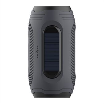 ZEALOT A4 bærbar trådløs Bluetooth 5.0-høyttaler Solar Outdoor IPX5 vanntett musikk subwoofer med mikrofon