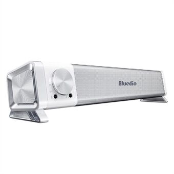 BLUEDIO LS Bluetooth 5.0 USB datamaskin skrivebordshøyttaler Analog 7.1-kanals HiFi subwoofer med mikrofon