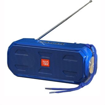 T&G TG280 TWS Solar Bluetooth-høyttaler Trådløs høyttaler med lommelyktstøtte TF / FM / 3,5 mm AUX / U-disk