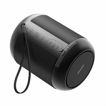 MOMAX INTUNE Bærbar Mini Bluetooth-høyttaler RGB Light TWS Trådløs vanntett Outdoor musikk subwoofer