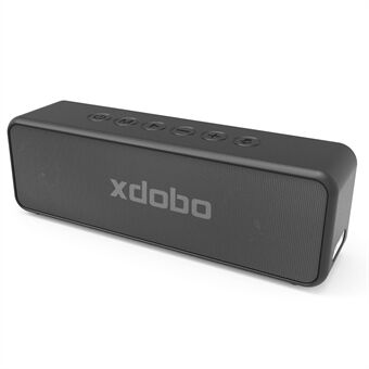 XDOBO X5 bærbar 30W Bluetooth-høyttaler Trådløs Outdoor Vanntett AUX / TF-kort Musikk Subwoofer