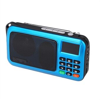 ROLTON W405 FM Digital Radio Portable USB Wired Computer Speaker HiFi Stereo Receiver Support TF Music Play Flashlight