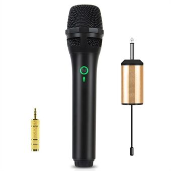 UHF trådløs håndholdt mikrofon med mottaker Karaoke mikrofon for konferanse tale høyttaler